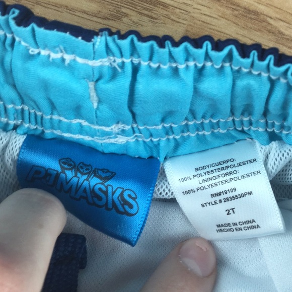 PJ Masks Toddler Boys Swim Trunks - Picture 2 of 3